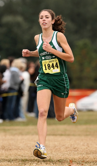 2009 CIF XC Girls D4-089.JPG - 2009 California CIF Cross Country Championships, Woodward Park, Fresno, California